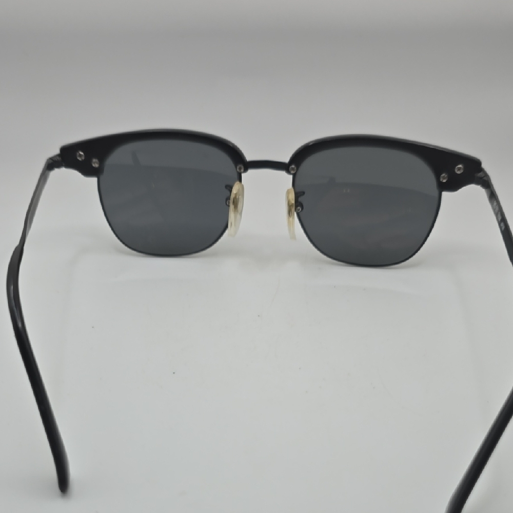 Revo Vintage Pewter Etched Frame Smokey Grey Lenses Sunglasses Japan - Picture 3 of 7